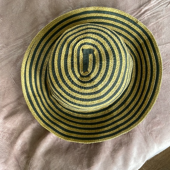 Vintage Striped Sun Hat - Picture 2 of 5